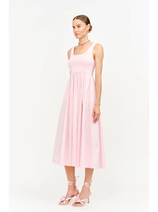 Hayden Pink Midi Dress