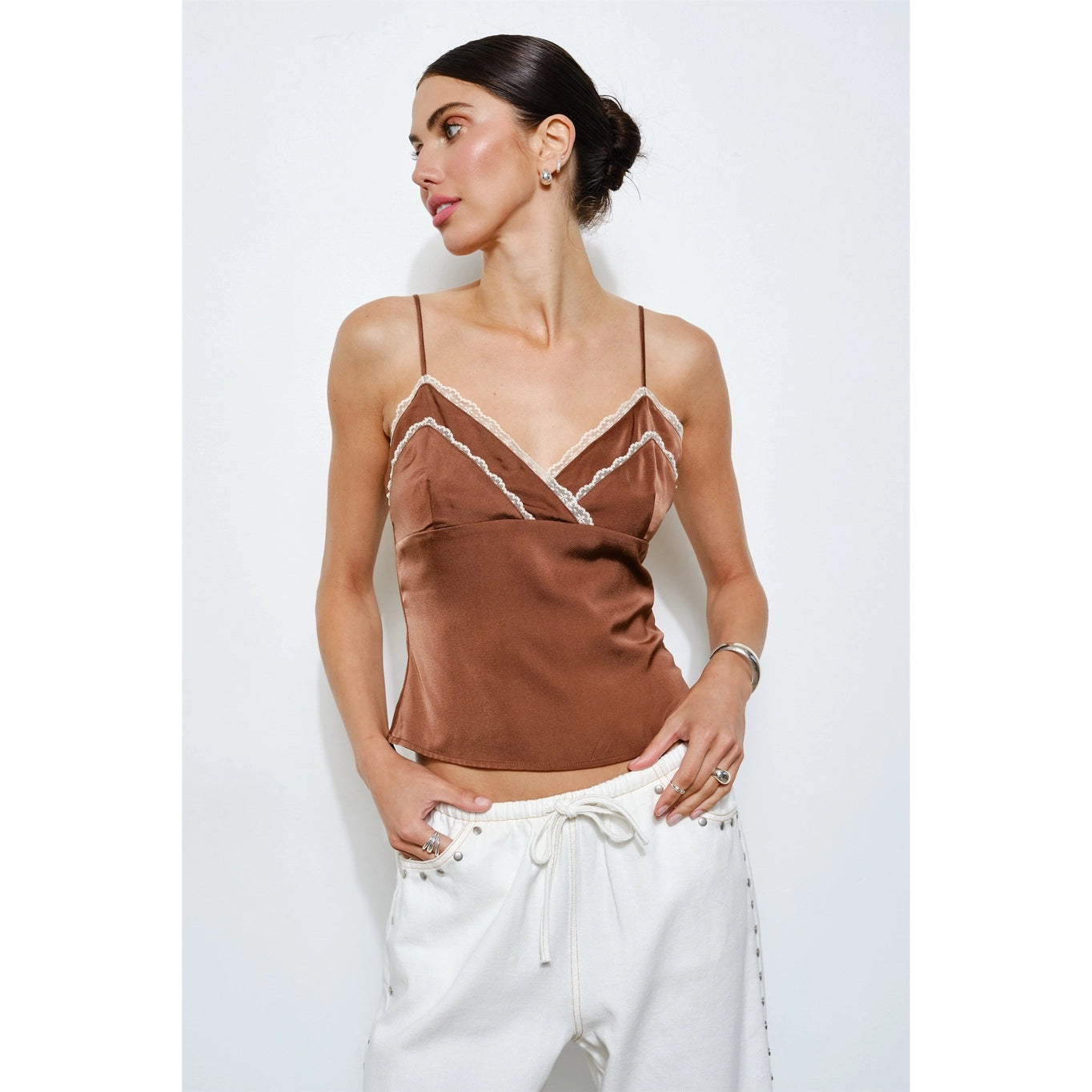 Margaux Lace Trim Cami