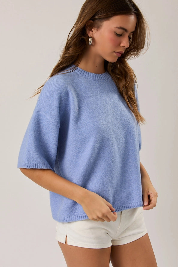 Kerstin Short Sleeve Sweater Top