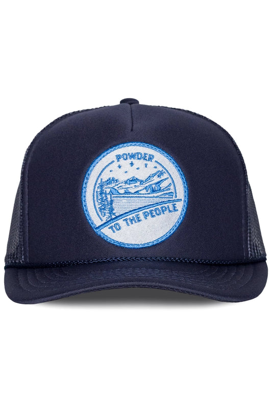 Powder to the People Trucker Hat