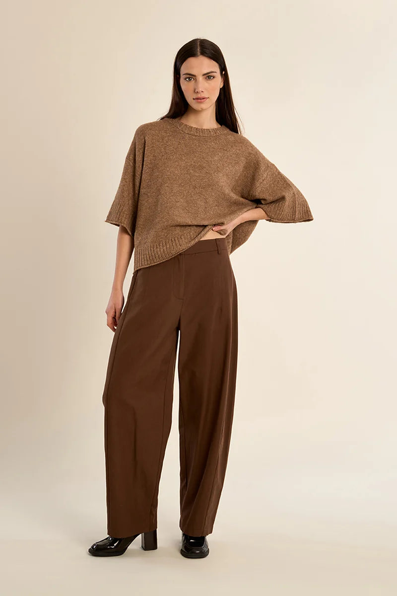 Bellamy Oversized Sweater/Camel