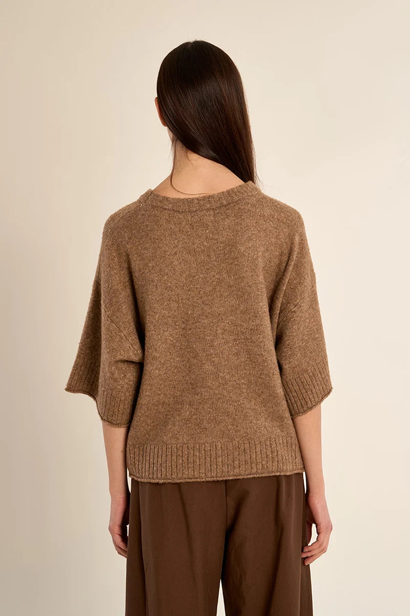 Bellamy Oversized Sweater/Camel