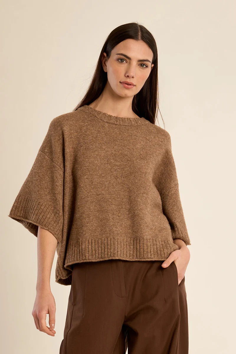 Bellamy Oversized Sweater/Camel