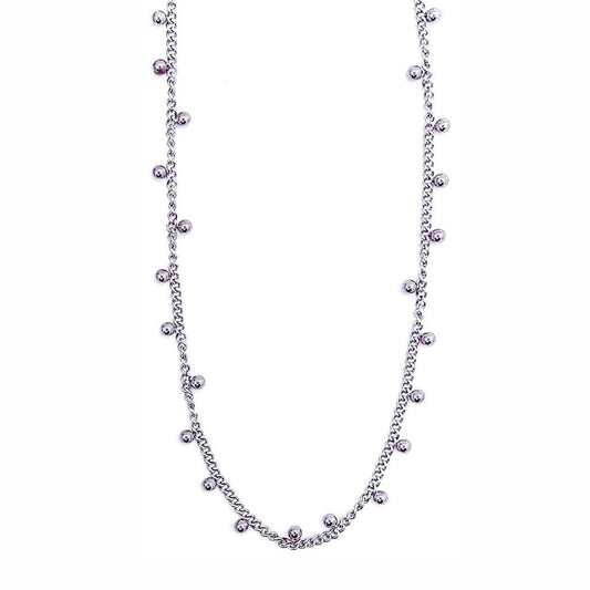 Francis Dainty Necklace: SILVER