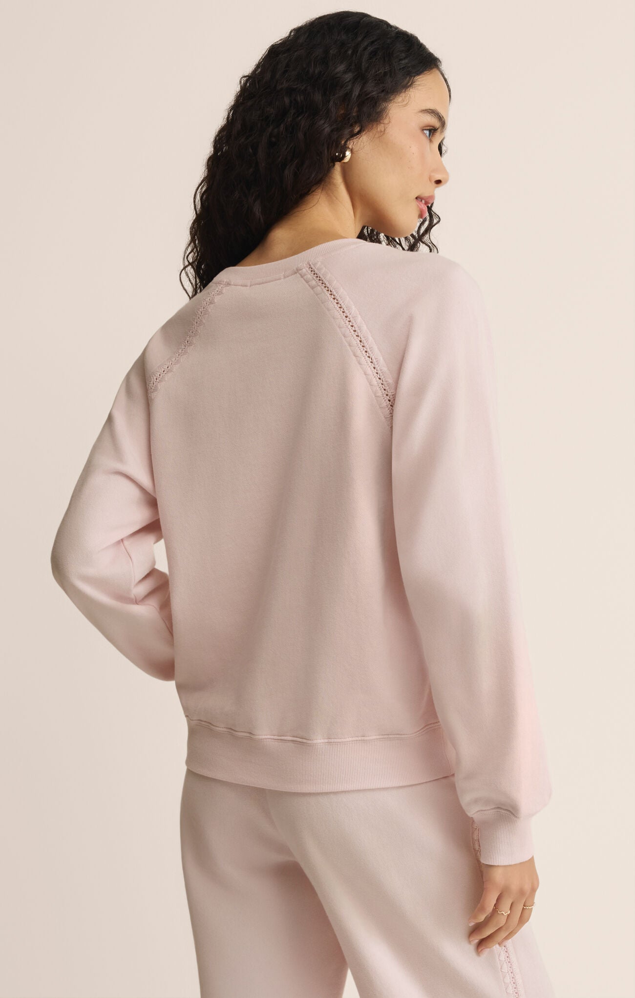 Daphne Embroidery Crewneck Sweatshirt