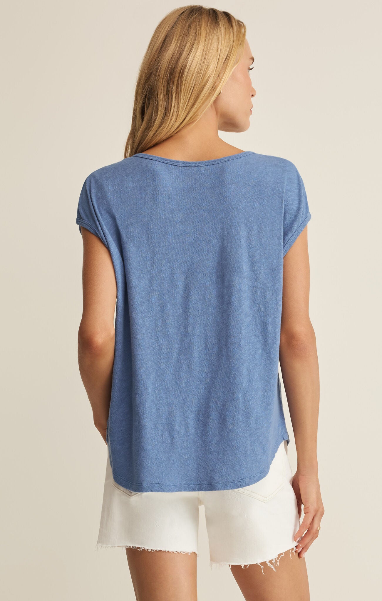 Sol Slub Top/Blue
