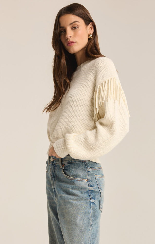 On The Fringe Sweater