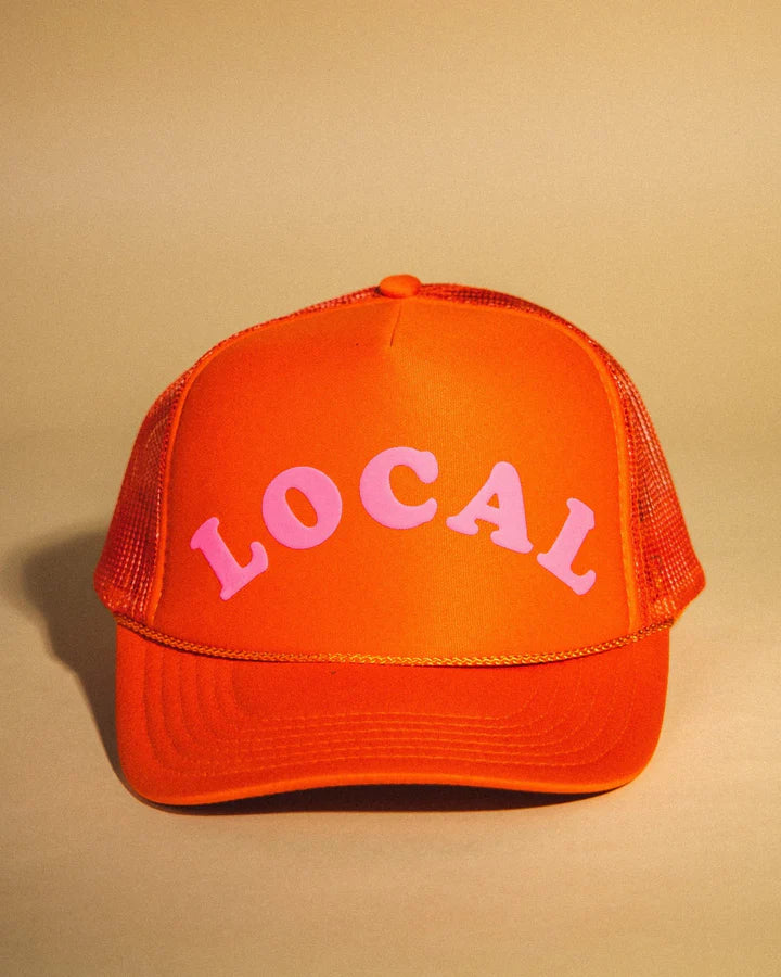 Orange Trucker Hat