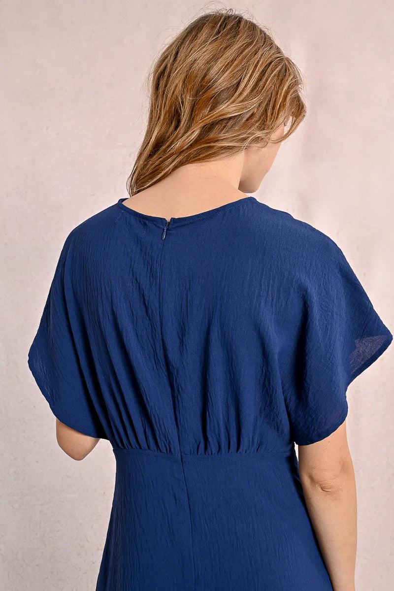 Amelia Long Dress Navy