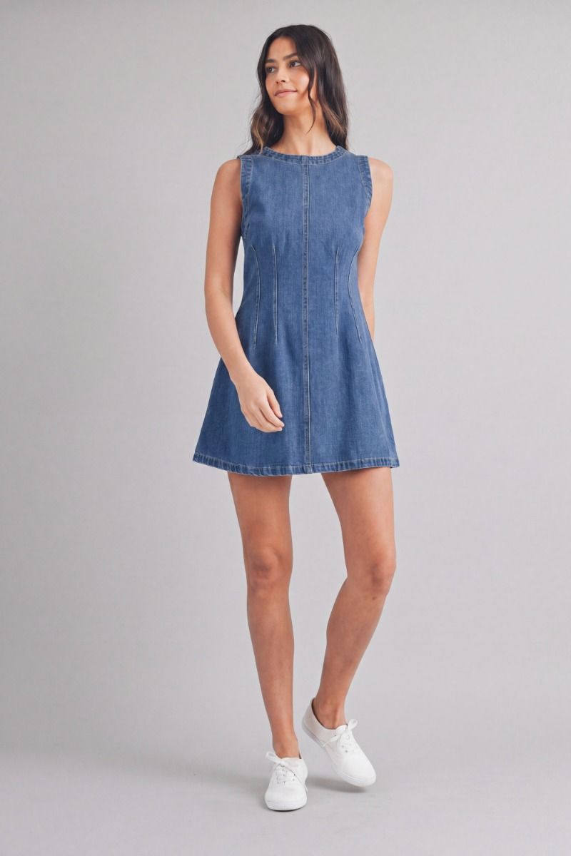 Charlie Denim Mini Dress