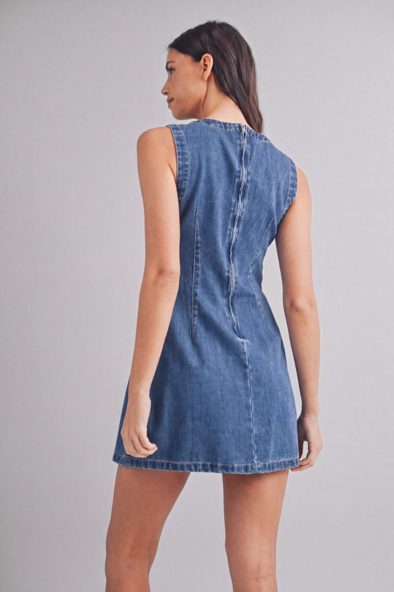 Charlie Denim Mini Dress