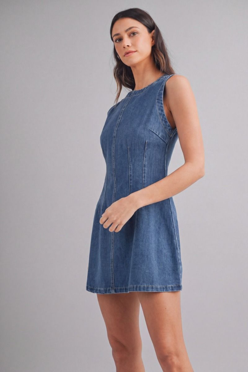 Charlie Denim Mini Dress