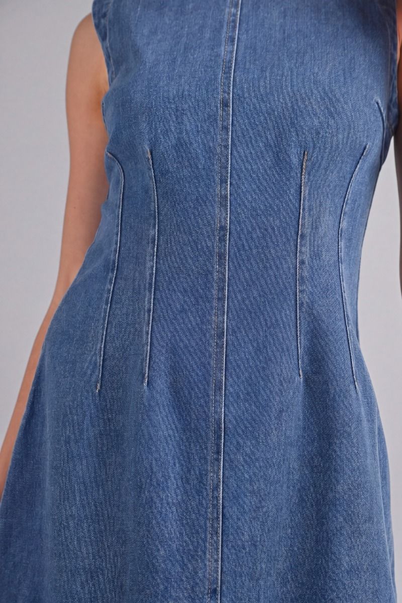 Charlie Denim Mini Dress