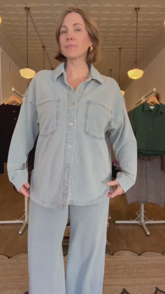 All Day Knit Denim Jacket