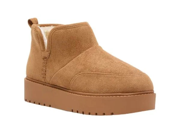 Alps Fuzzy Platform Boot/Chestnut