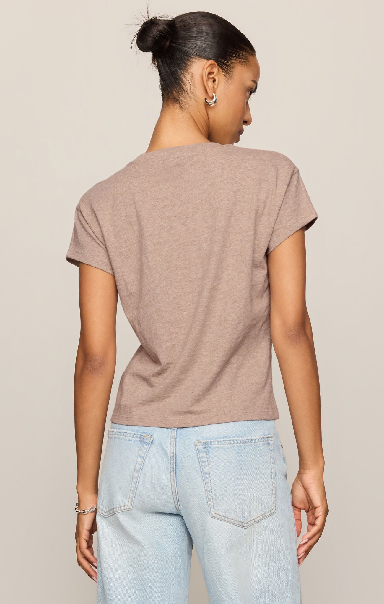 Modern Slub Tee/Ash