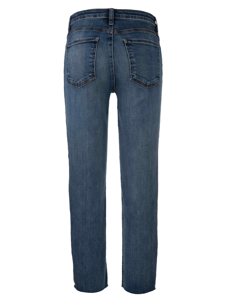 Reese High Rise Ankle Straight Leg Denim