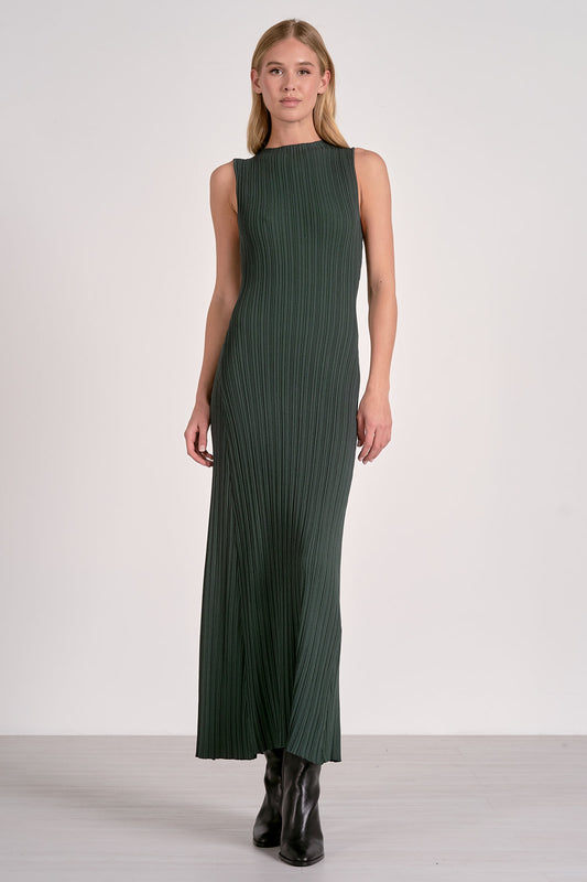 Vera Crew Neck Sleeveless Maxi Dress