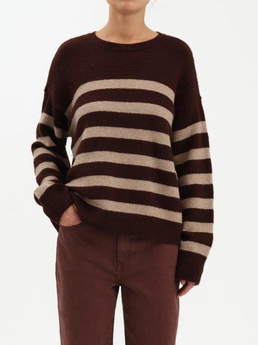 Carlyle Crewneck Striped Sweater