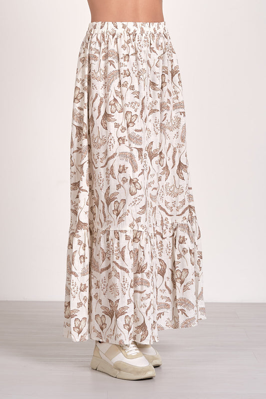 Beatrice Tiered Maxi Skirt