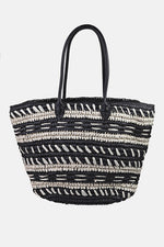 Straw Weave Tote Bag