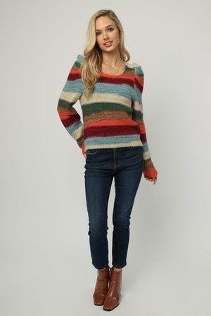 Amie Striped Sweater