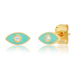 Enamel Eye Stud