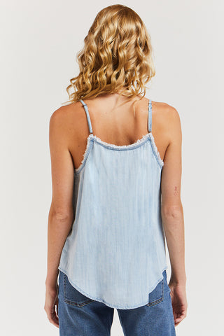 Victory Frayed Cami Top