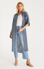 Lina Button Up Duster