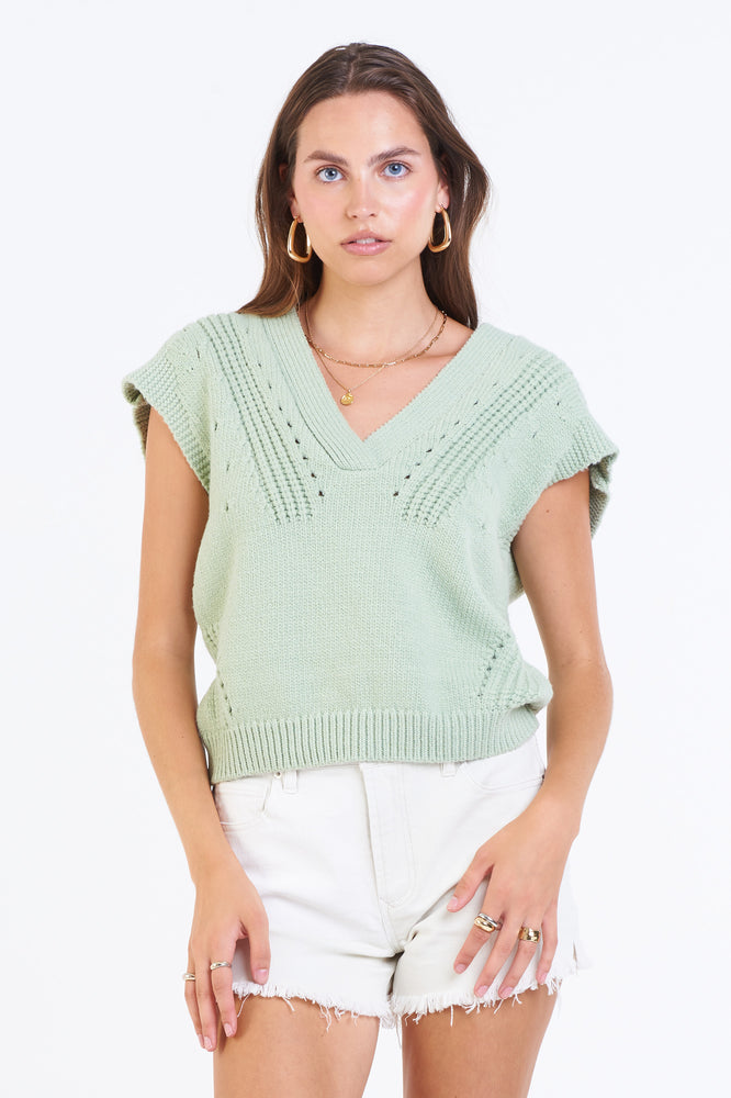
            
                Load image into Gallery viewer, Una Crochet Sweater
            
        