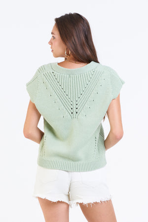
            
                Load image into Gallery viewer, Una Crochet Sweater
            
        